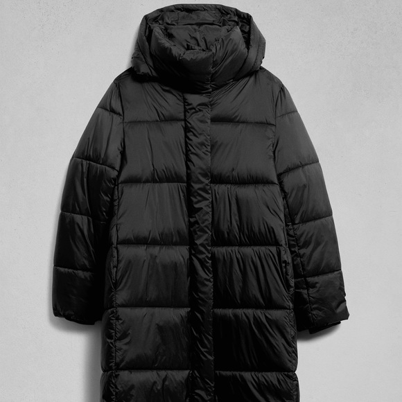BANANA REPUBLIC Long hooded puffer jacket - Picture 4 of 9